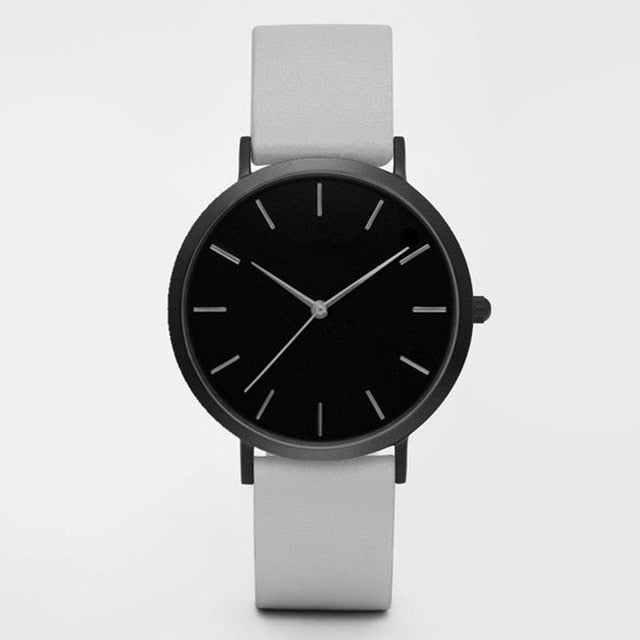 Casual Fashion Leather Ladies Watch